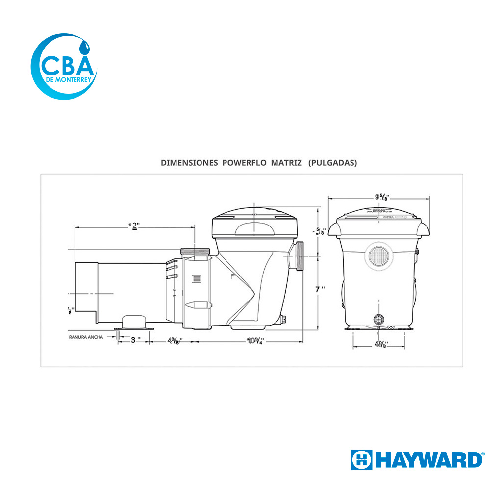 Motobomba PowerFlo Matrix - Hayward - Image 3